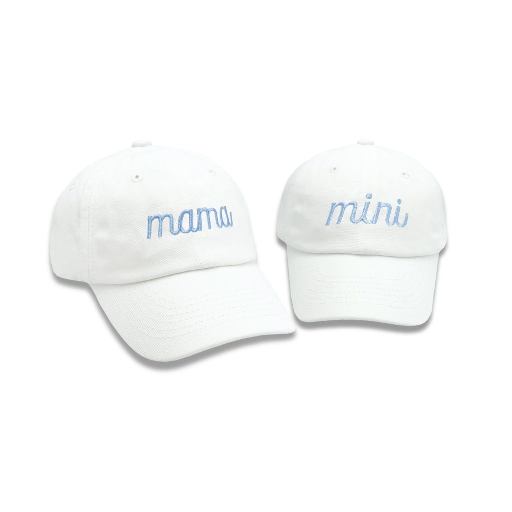 Mama & Mini Baseball Hat Set - Baby & Adult, Youth & Adult