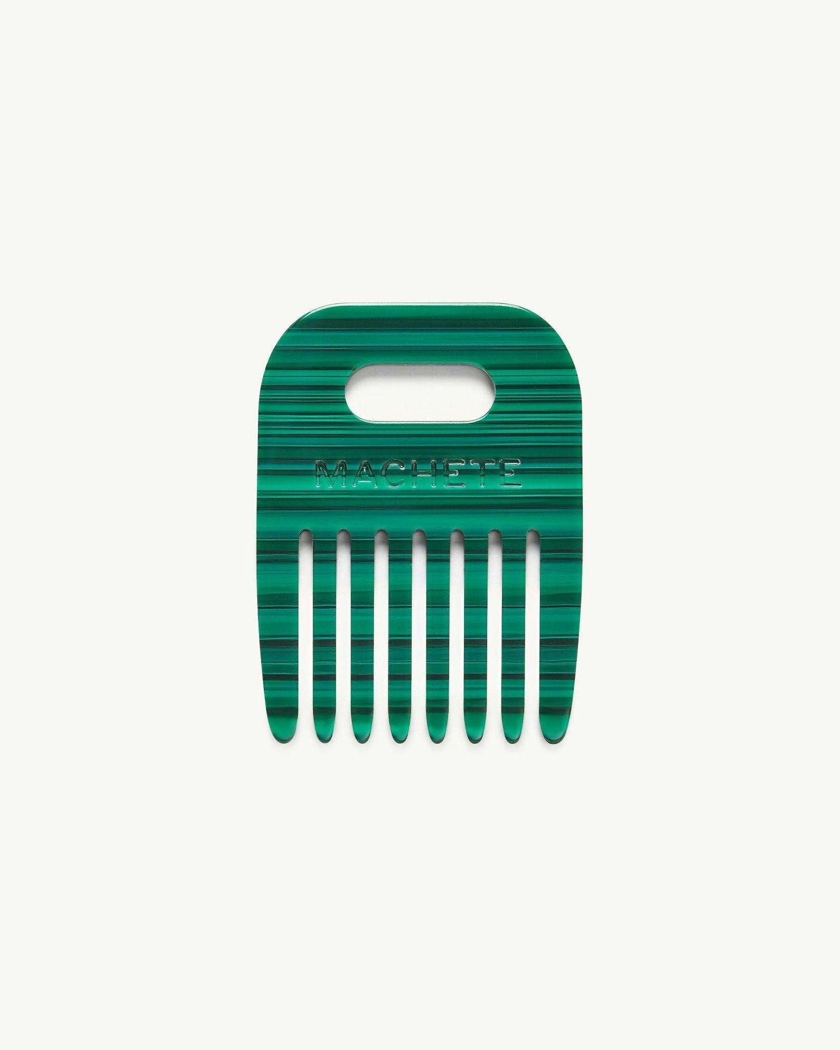 No. 4 Comb in Malachite - Image 3