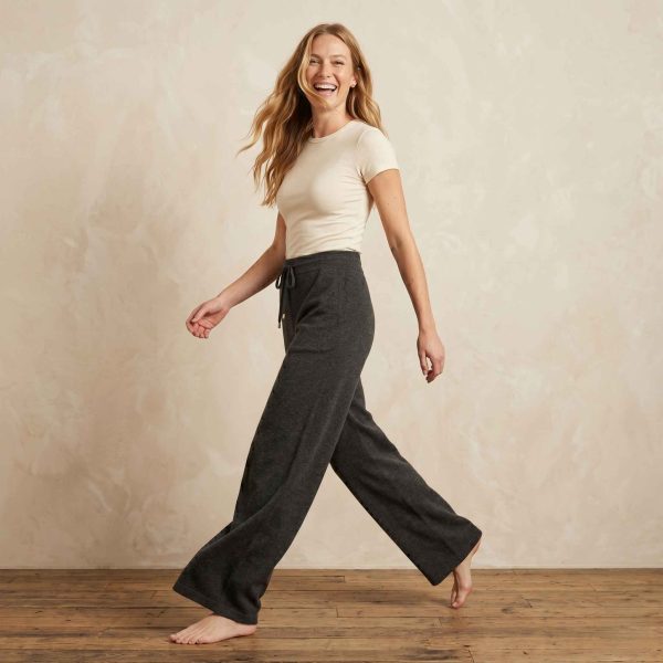 Women's Undyed Cashmere Sweatpants - Zenith Natural - Image 2