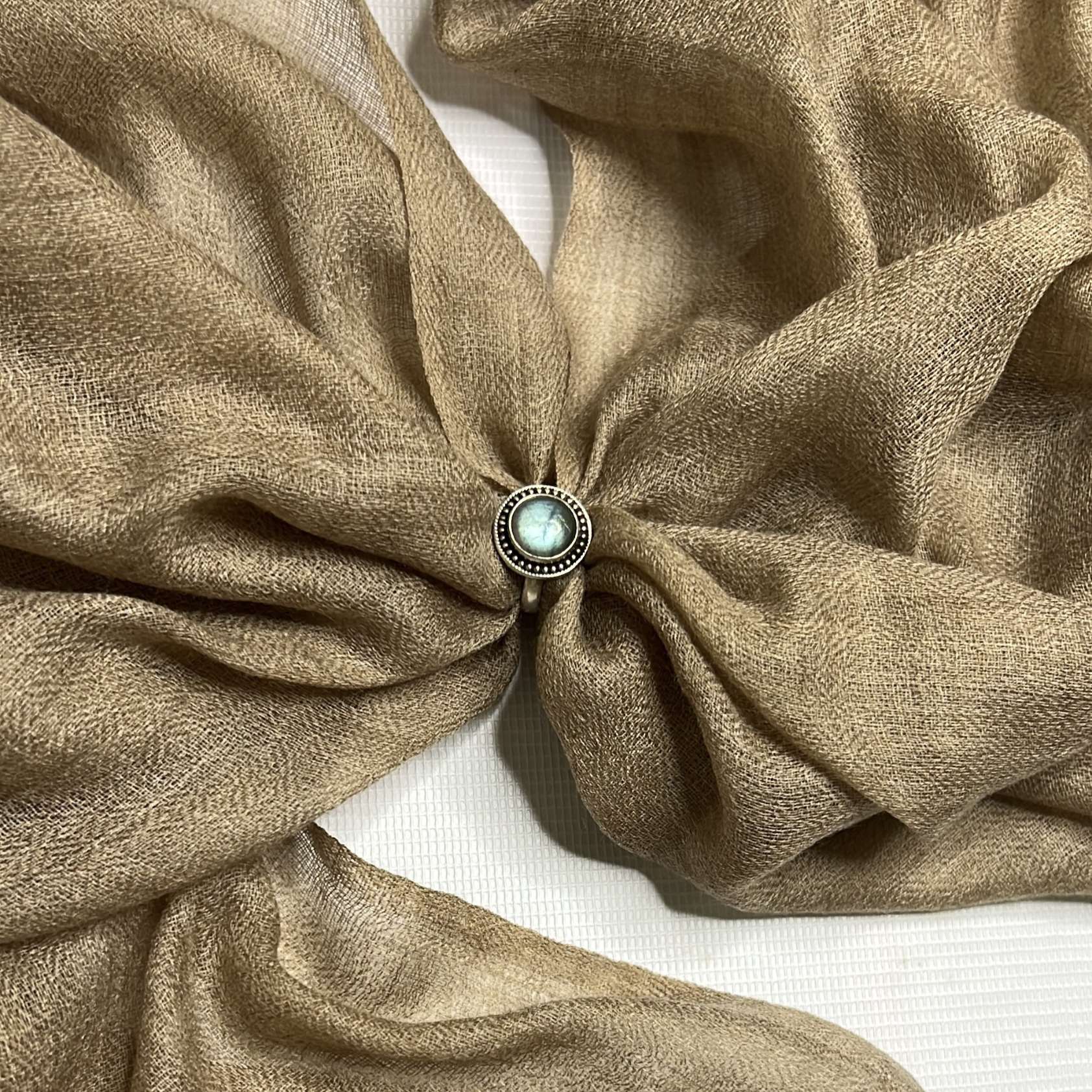 Cashmere Pashmina Shawl - Earth Tone Collection - Image 2