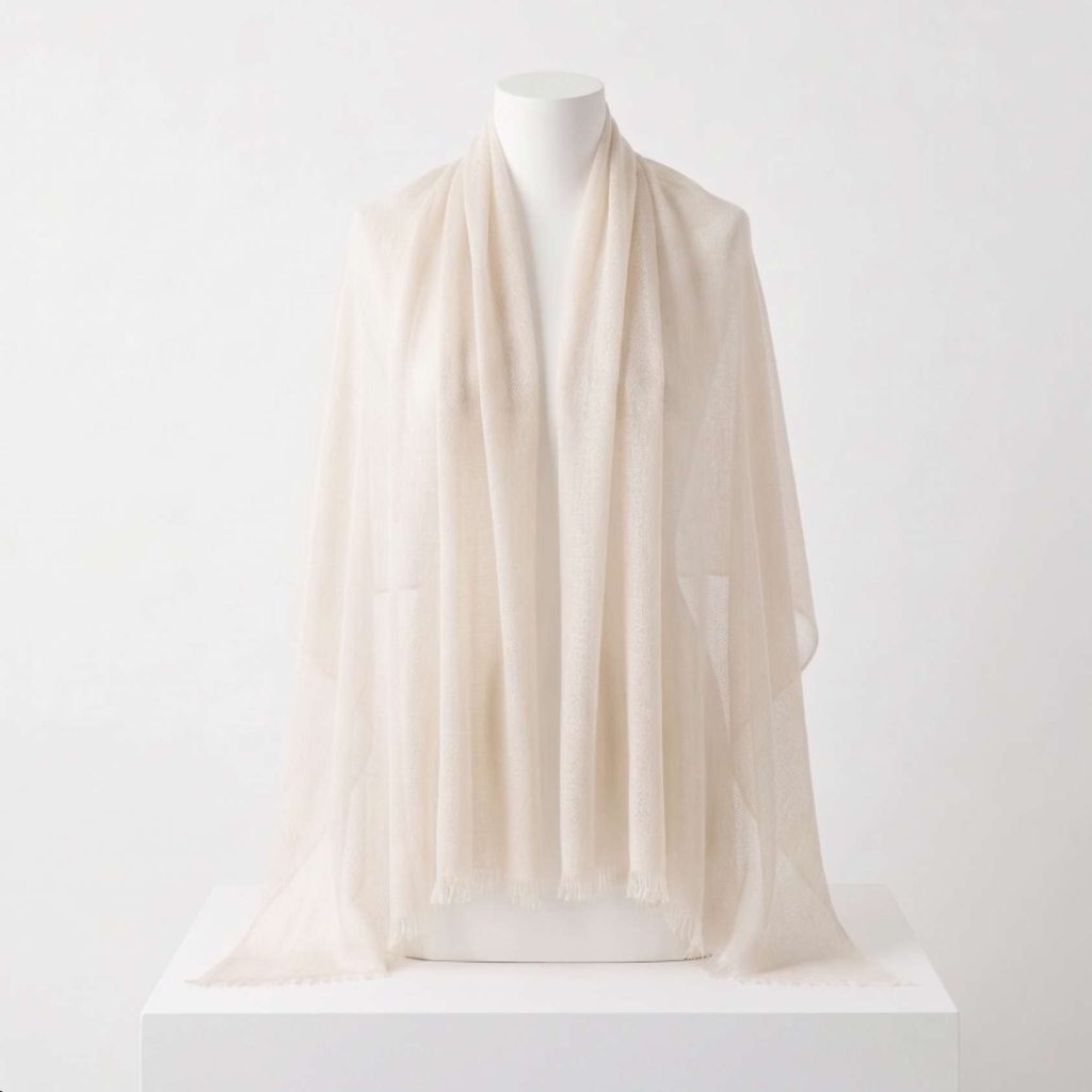 Cashmere Pashmina Shawl - Pink & Rose Heritage