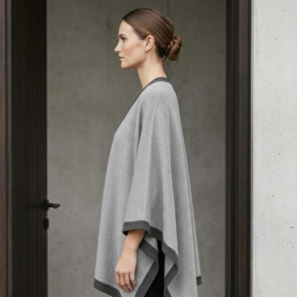 Undyed Cashmere Cape - Artisan, Women's - Image 14