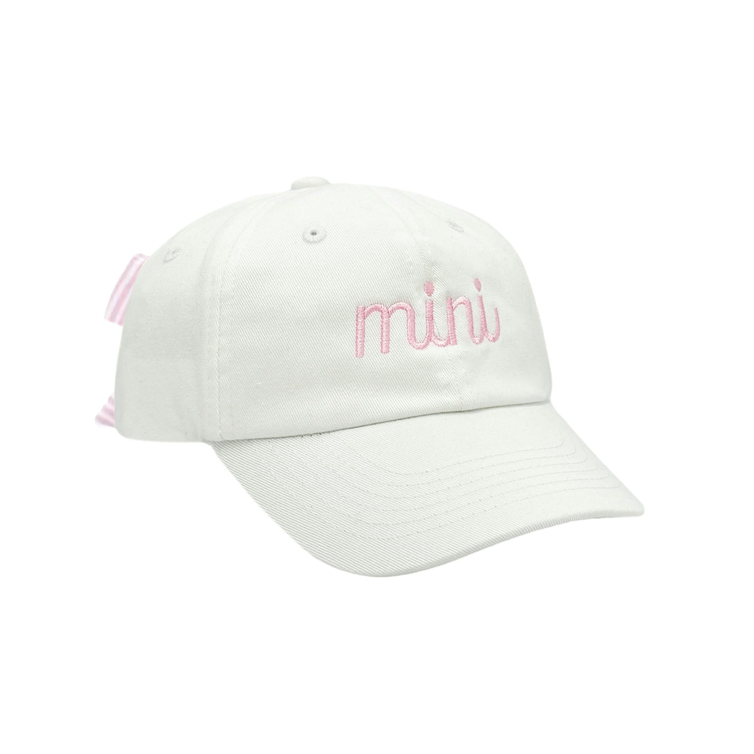 Mama & Mini Bow Baseball Hat Set (Baby & Adult, Youth & Adult) - Image 7