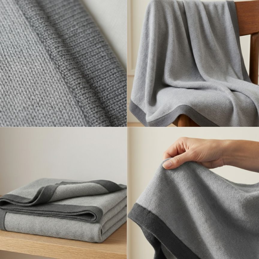 Undyed Cashmere Cape - Artisan, Women's