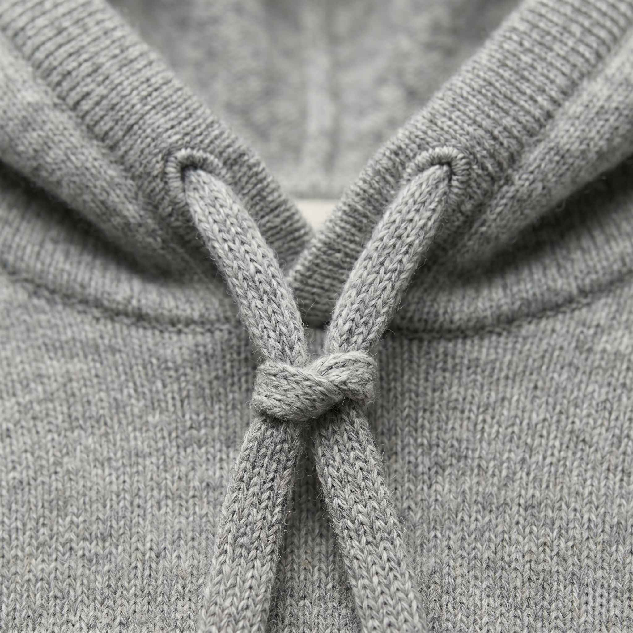 Women's Undyed Cashmere Hoodie - Natural Chyangra - Image 12