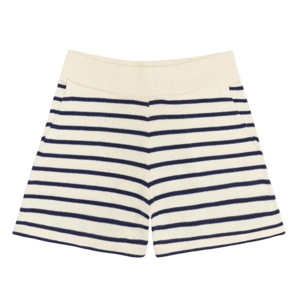 Women's Breton Stripe Knit Short - Image 8