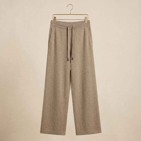 Women's Undyed Cashmere Sweatpants - Zenith Natural - Image 21