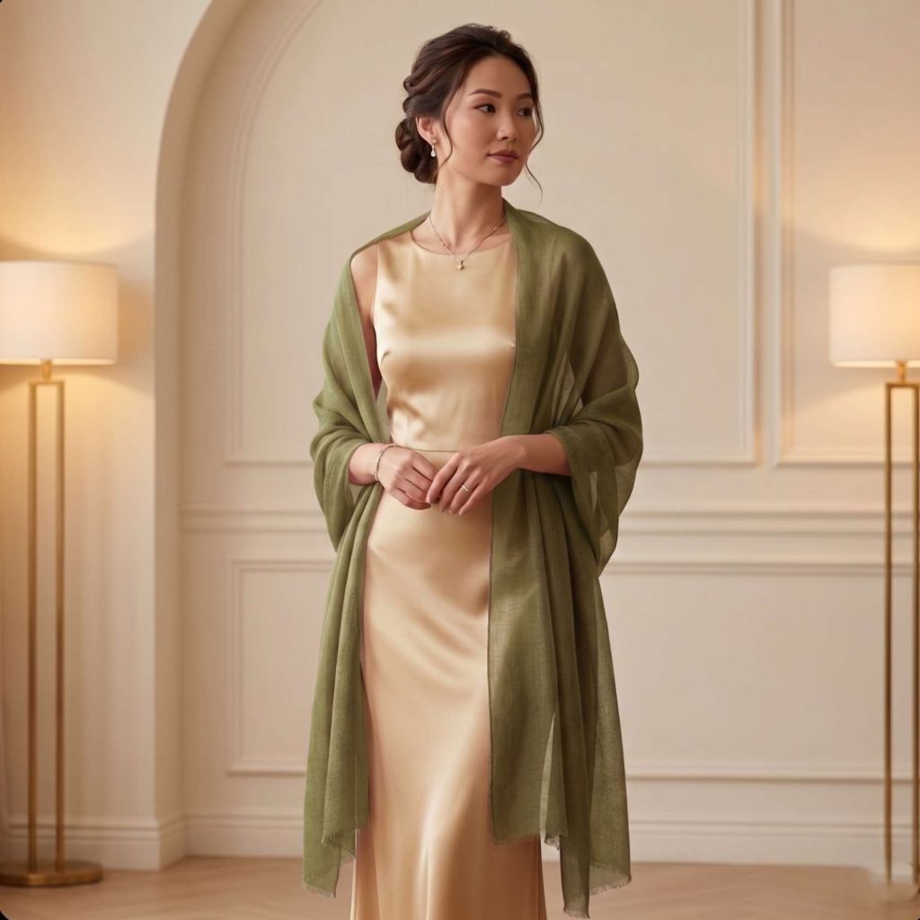 Cashmere Pashmina Shawl - Jewel Tones Collection