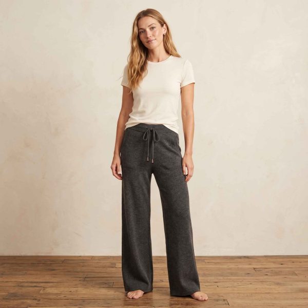 Women's Undyed Cashmere Sweatpants - Zenith Natural - Image 1