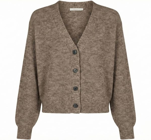 Women's Undyed Cashmere V-Neck Cardigan - Lhotse - Image 19