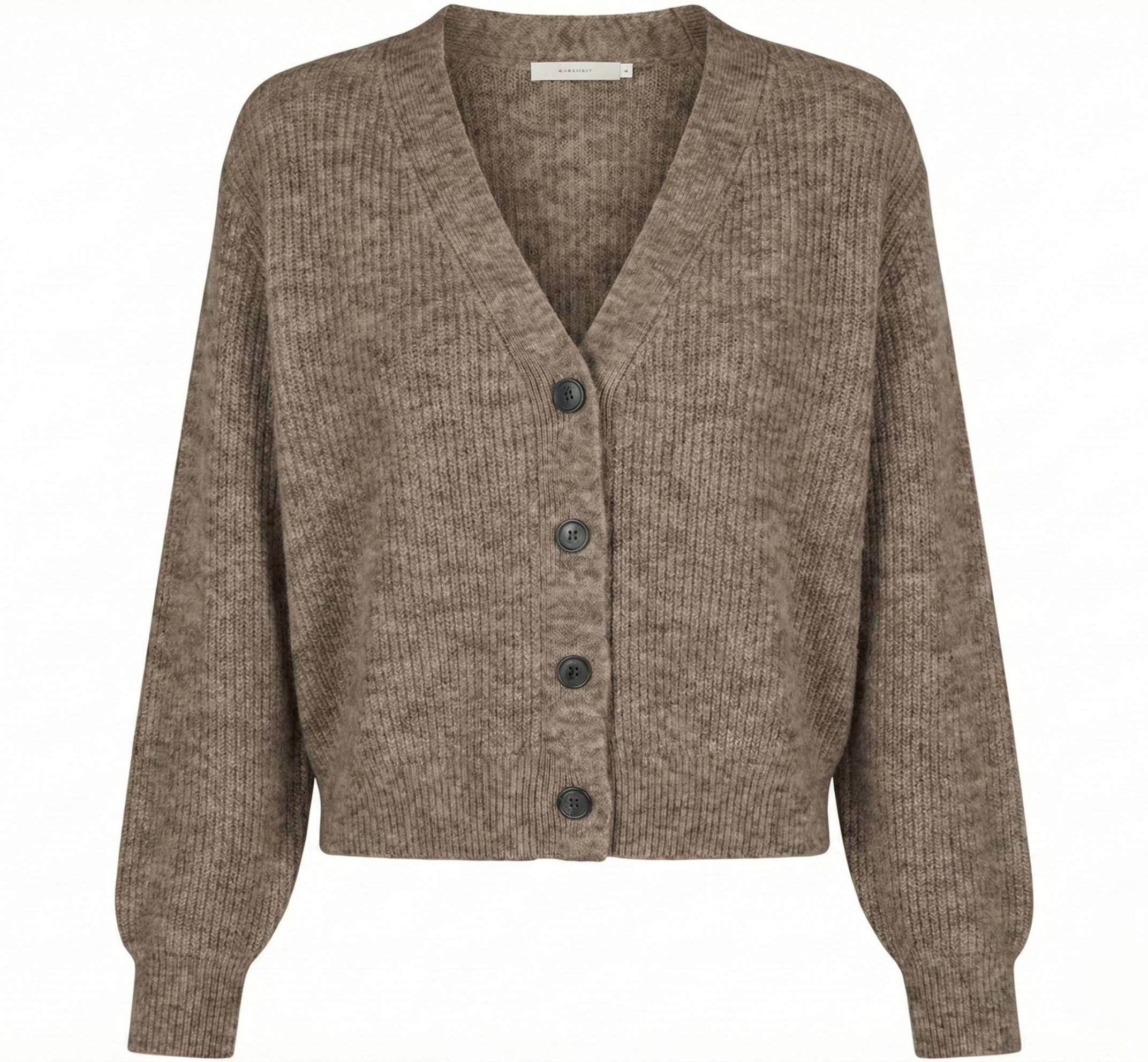 Women's Undyed Cashmere V-Neck Cardigan - Lhotse - Image 19