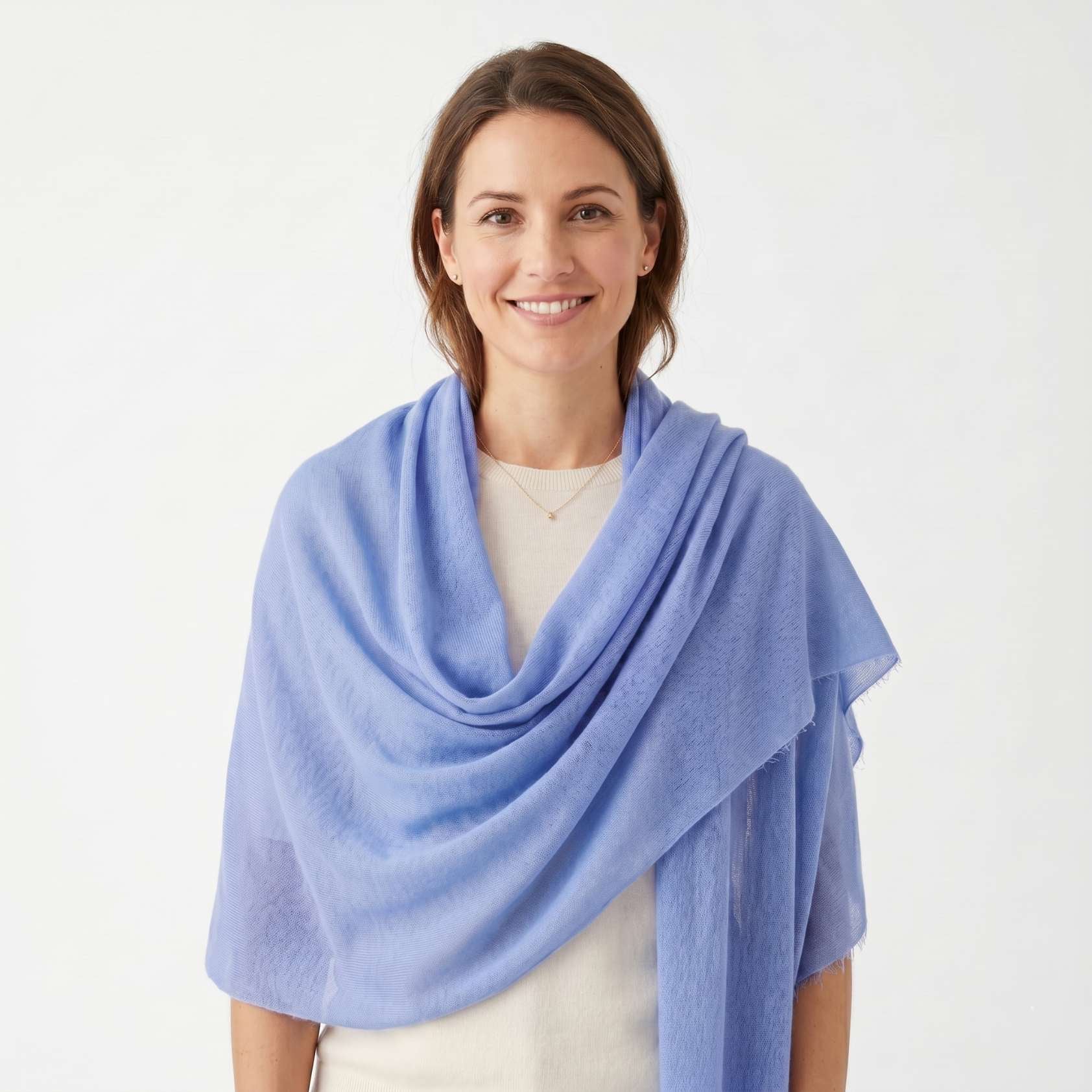 Cashmere Pashmina Shawl - Jewel Tones Collection - Image 3