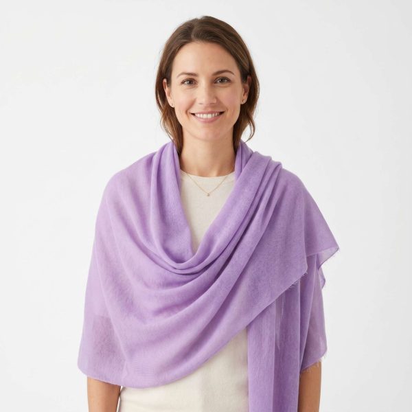 Cashmere Pashmina Shawl - Jewel Tones Collection - Image 15