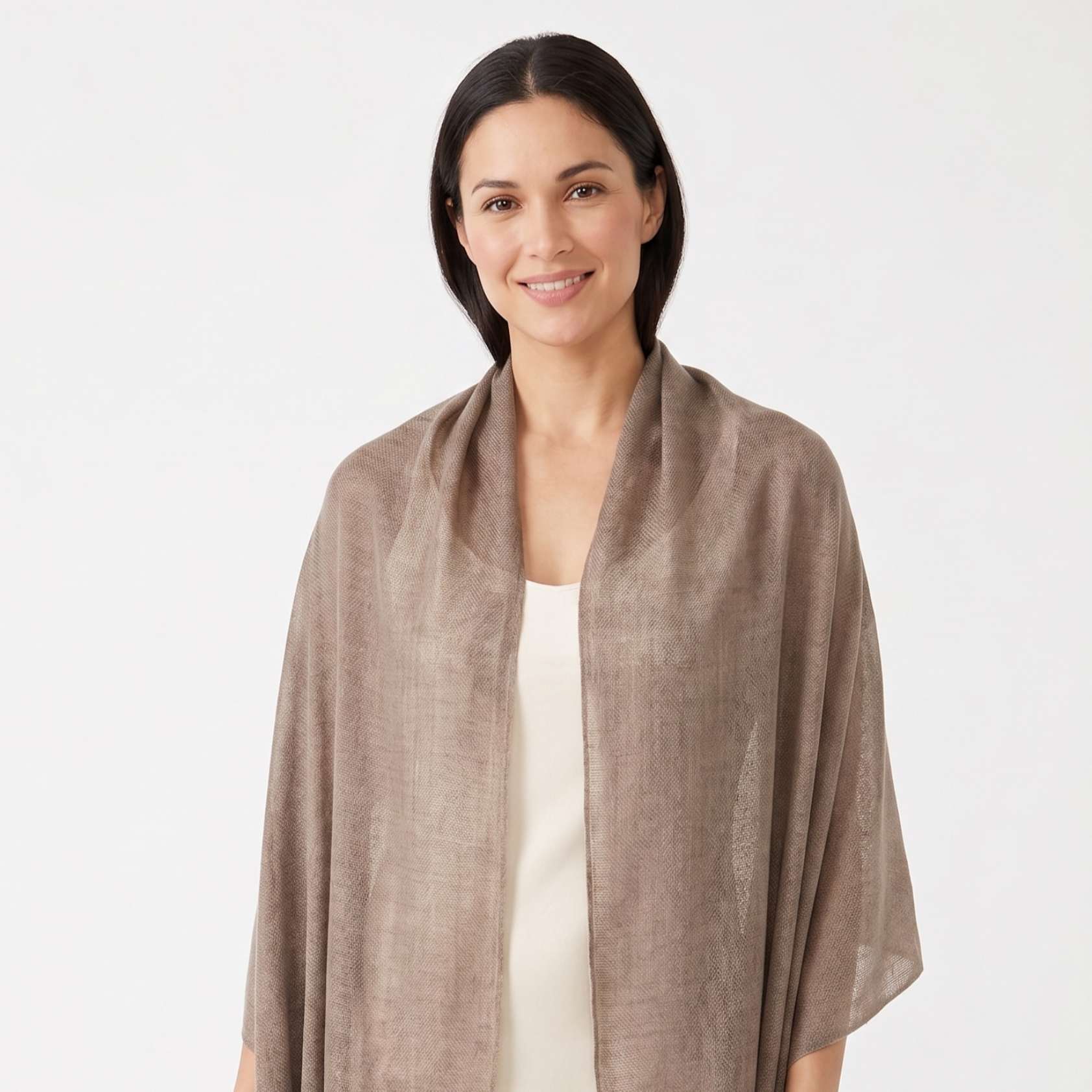 Cashmere Pashmina Shawl - Earth Tone Collection - Image 5