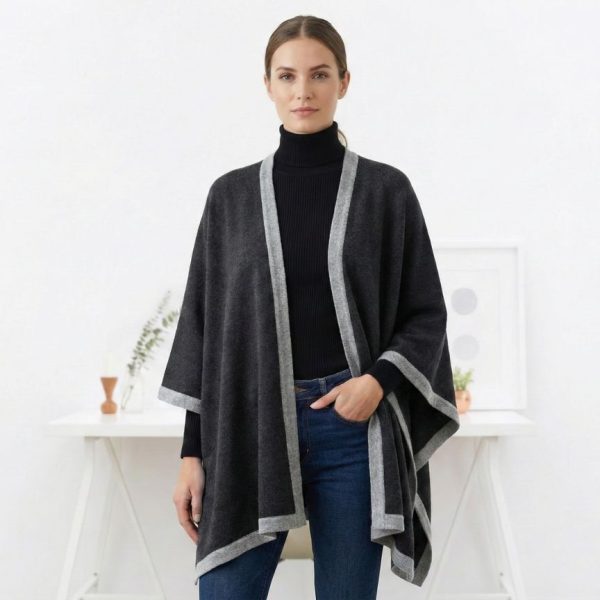 Undyed Cashmere Cape - Artisan, Women's - Image 1