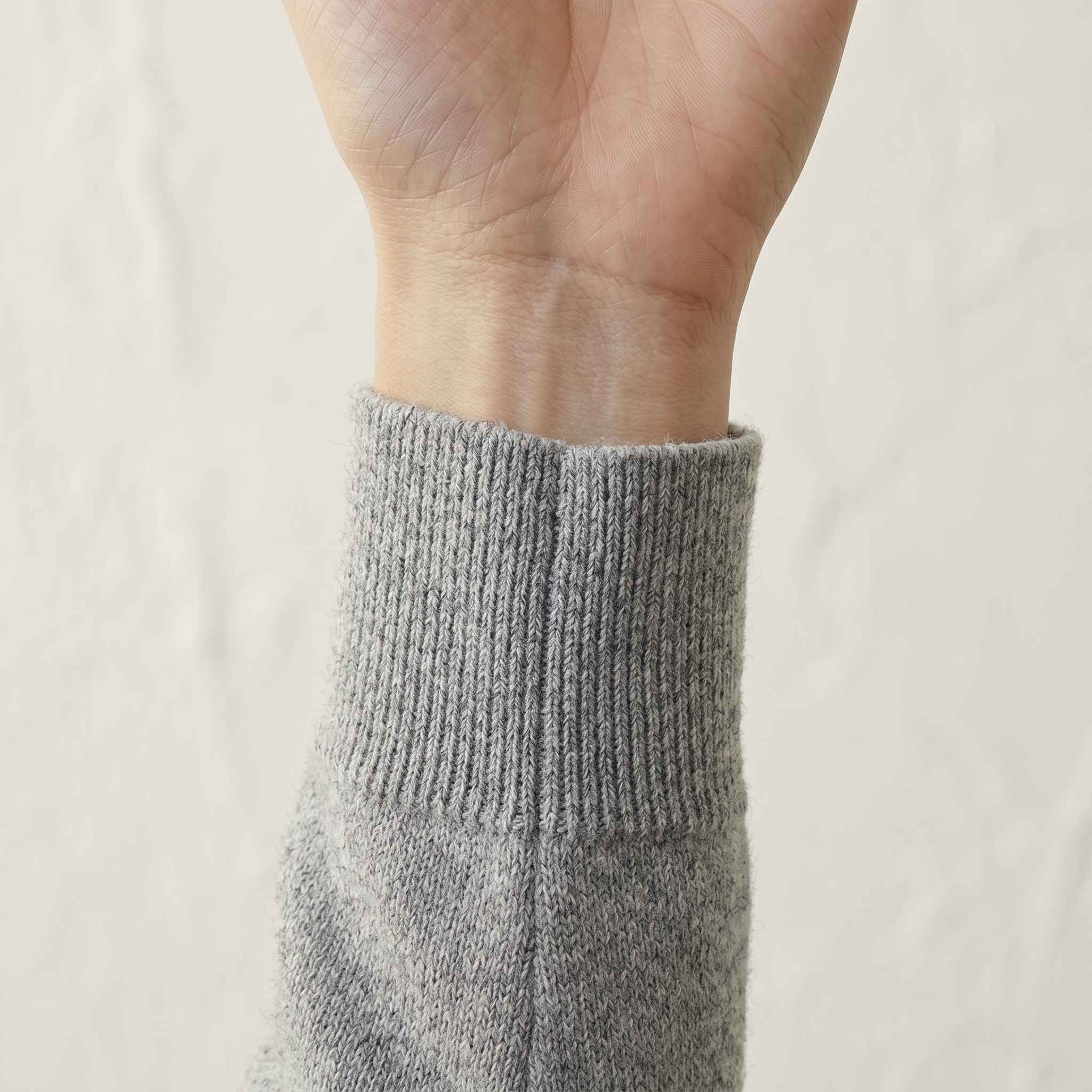 Women's Undyed Cashmere Hoodie - Natural Chyangra - Image 11
