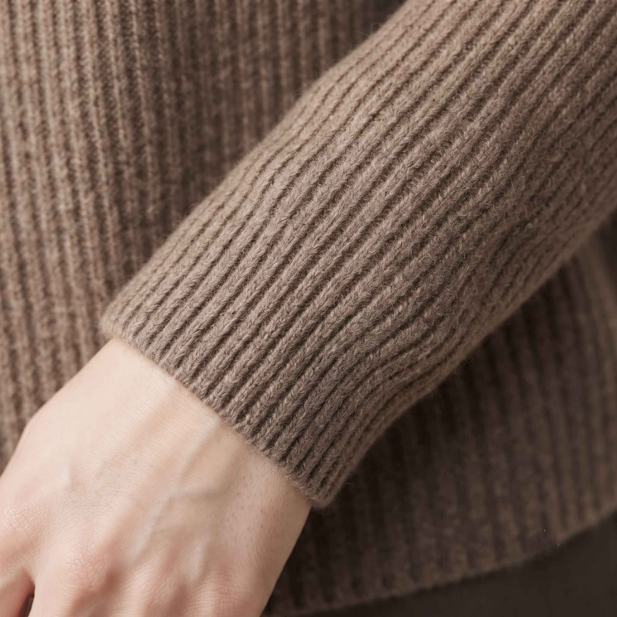 Women's Undyed Cashmere Sweater - Ella Ribbed - Image 25