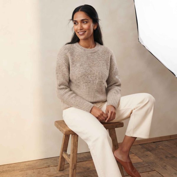 Women's Undyed Cashmere Sweater - Ella Ribbed - Image 22