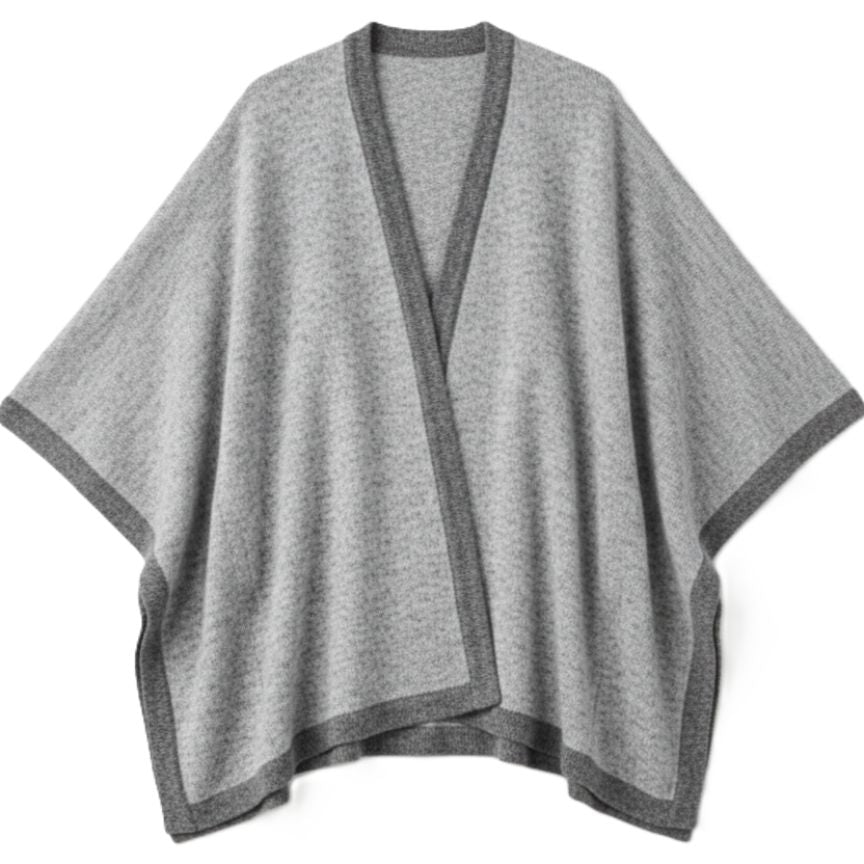Undyed Cashmere Cape - Artisan, Women's