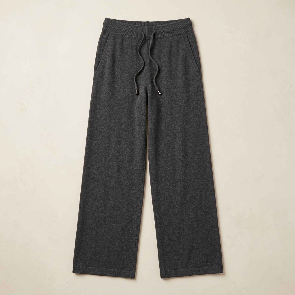 Women's Undyed Cashmere Sweatpants - Zenith Natural