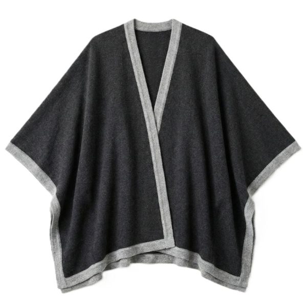 Undyed Cashmere Cape - Artisan, Women's - Image 2