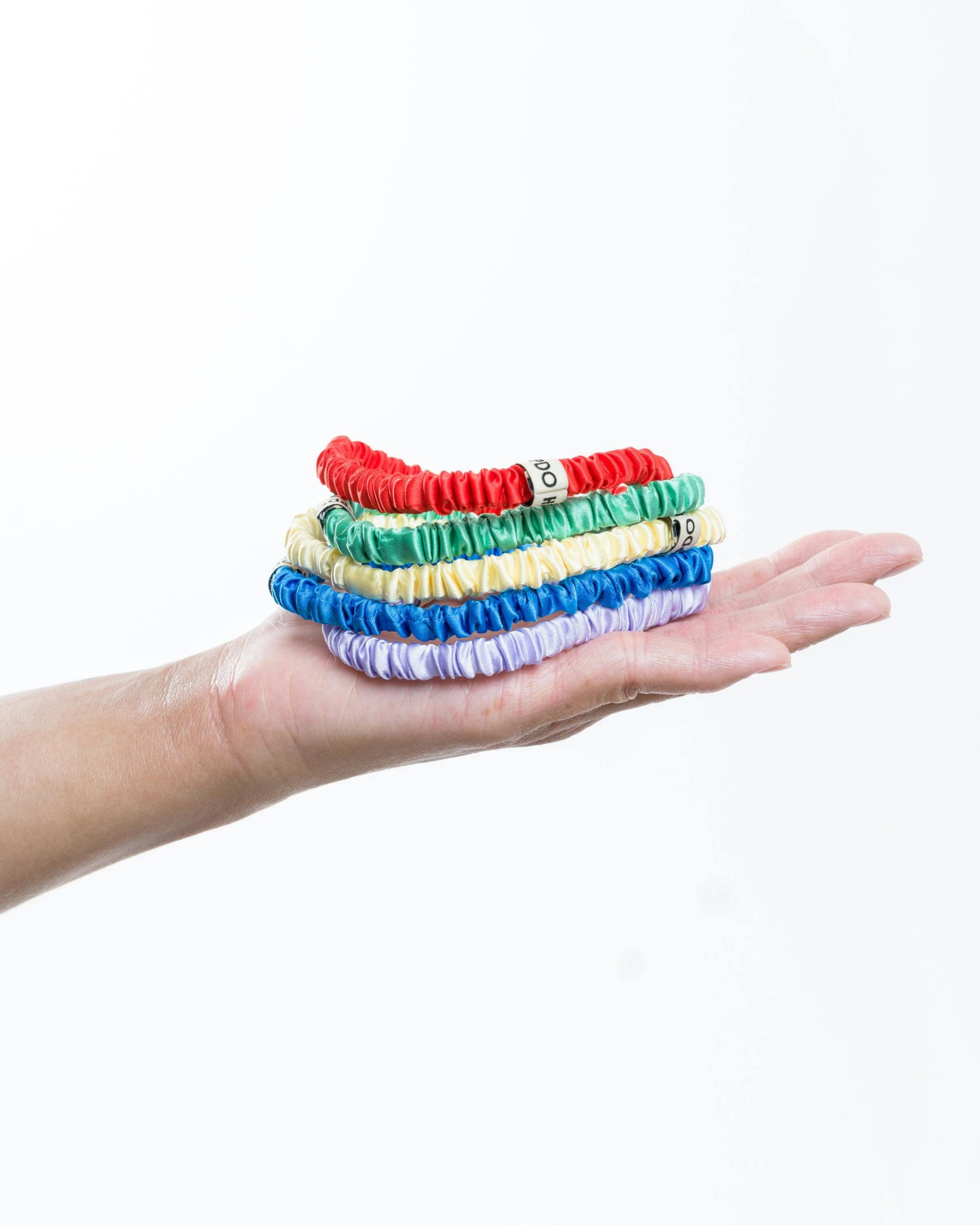Cabana Skinny Silk Scrunchies - Image 6
