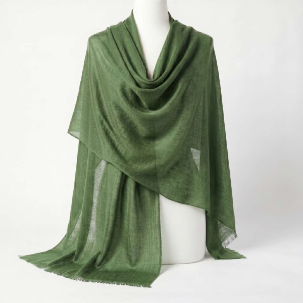 Cashmere Pashmina Shawl - Jewel Tones Collection - Image 8