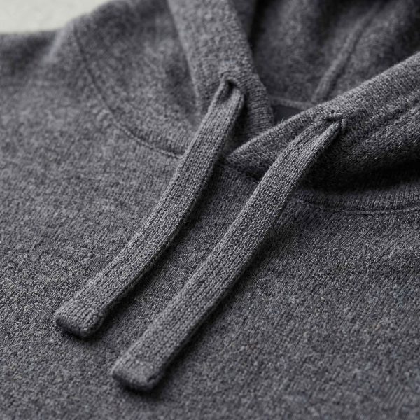 Women's Undyed Cashmere Hoodie - Natural Chyangra - Image 6