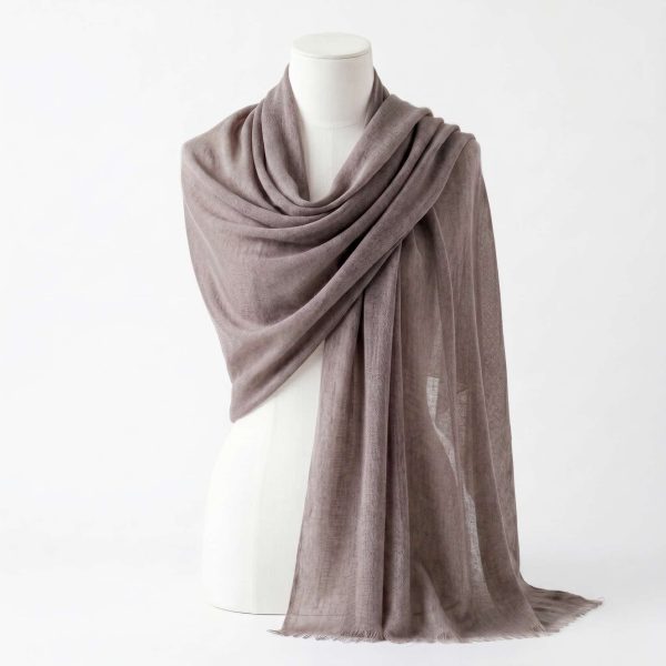 Cashmere Pashmina Shawl - Earth Tone Collection - Image 6