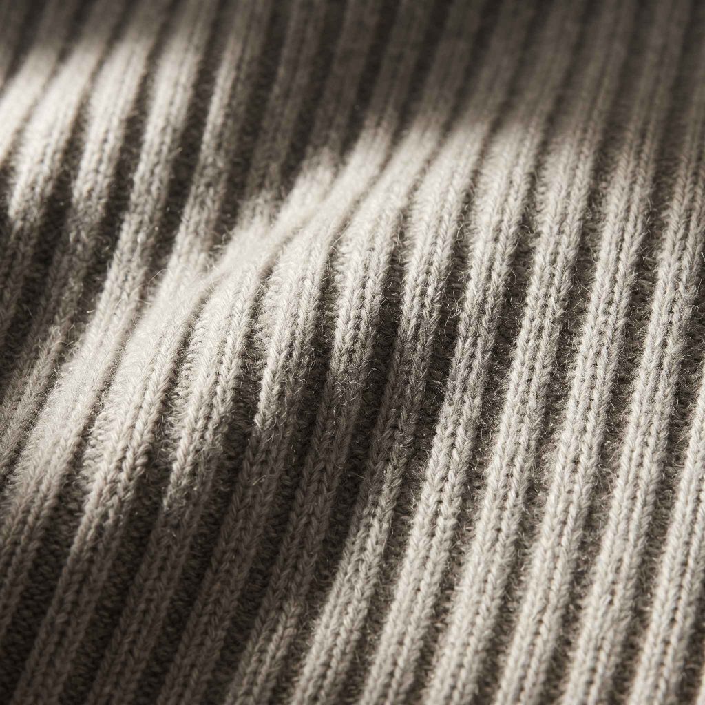 Women's Undyed Cashmere Sweater - Ella Ribbed