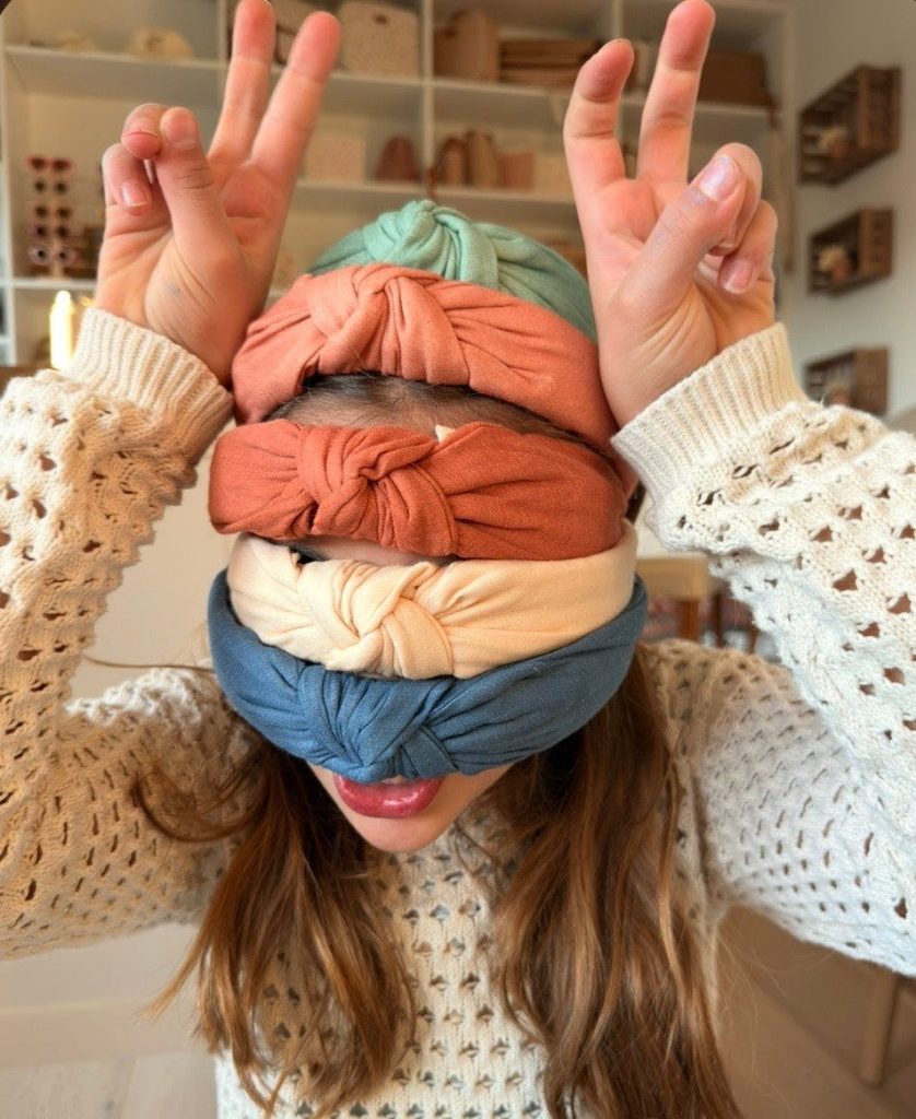 Classic Knot Headband | Sunset