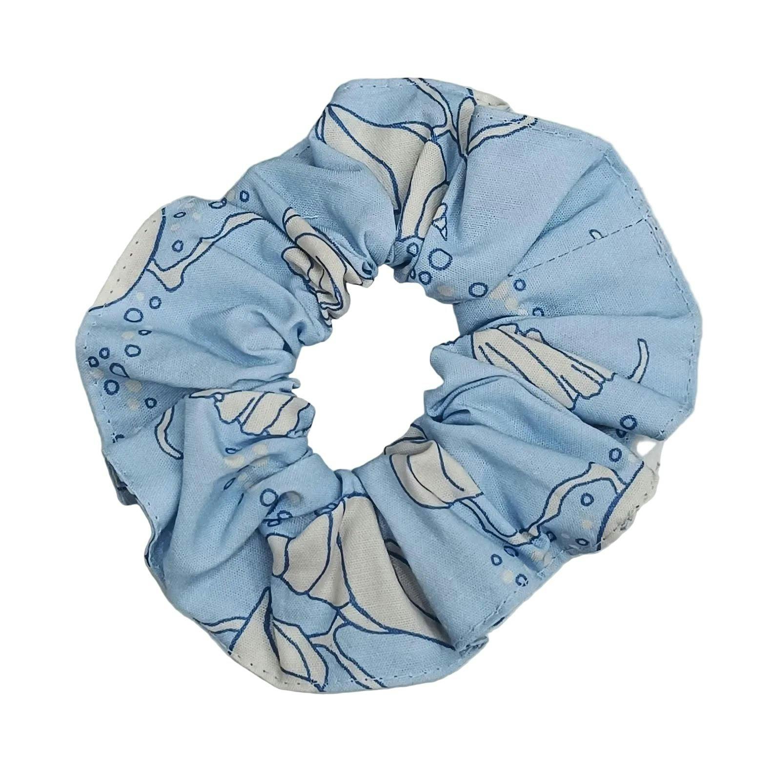Scrunchie in Blue Shell - Image 1