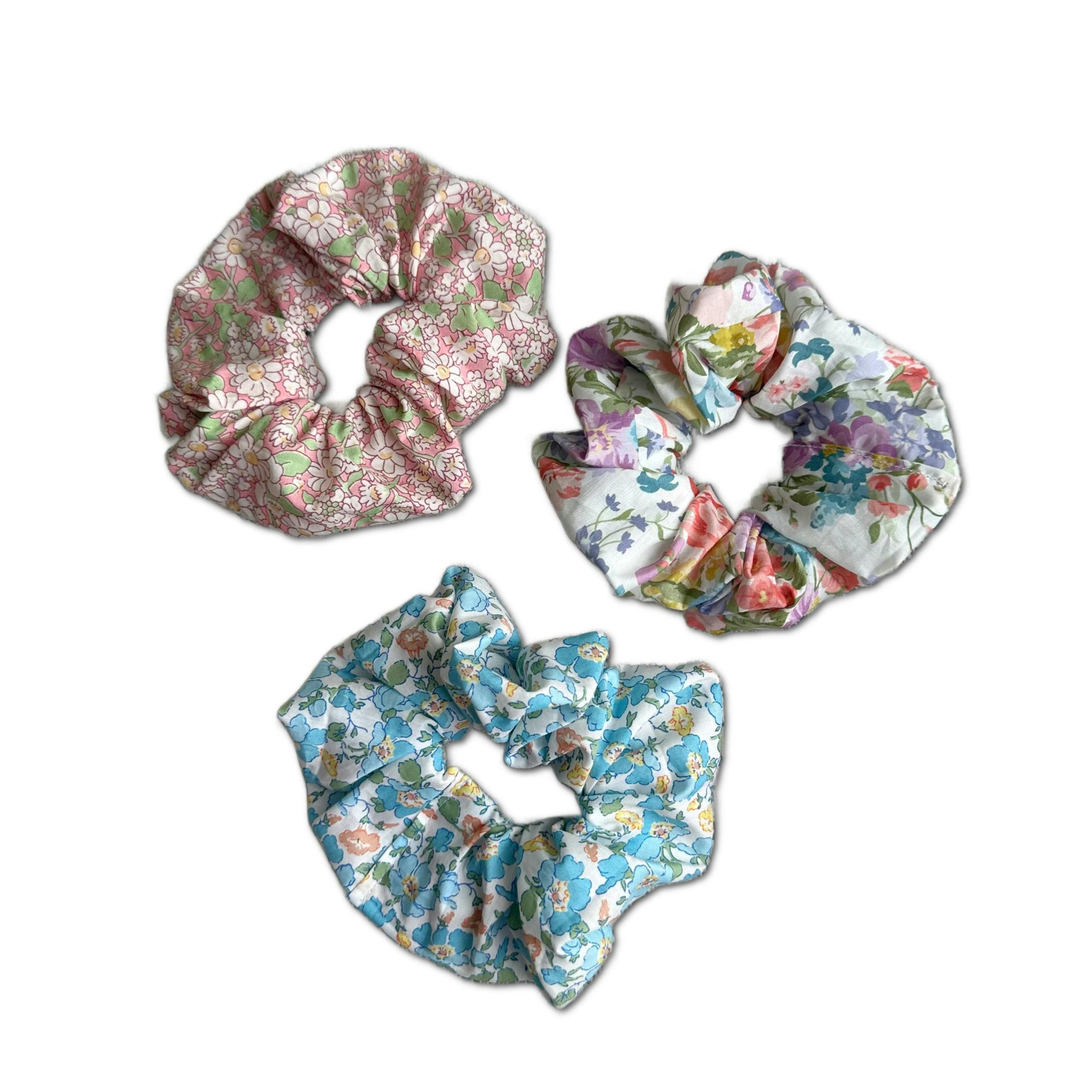 Scrunchies, Liberty of London Spring Florals Bundle Set - Image 1