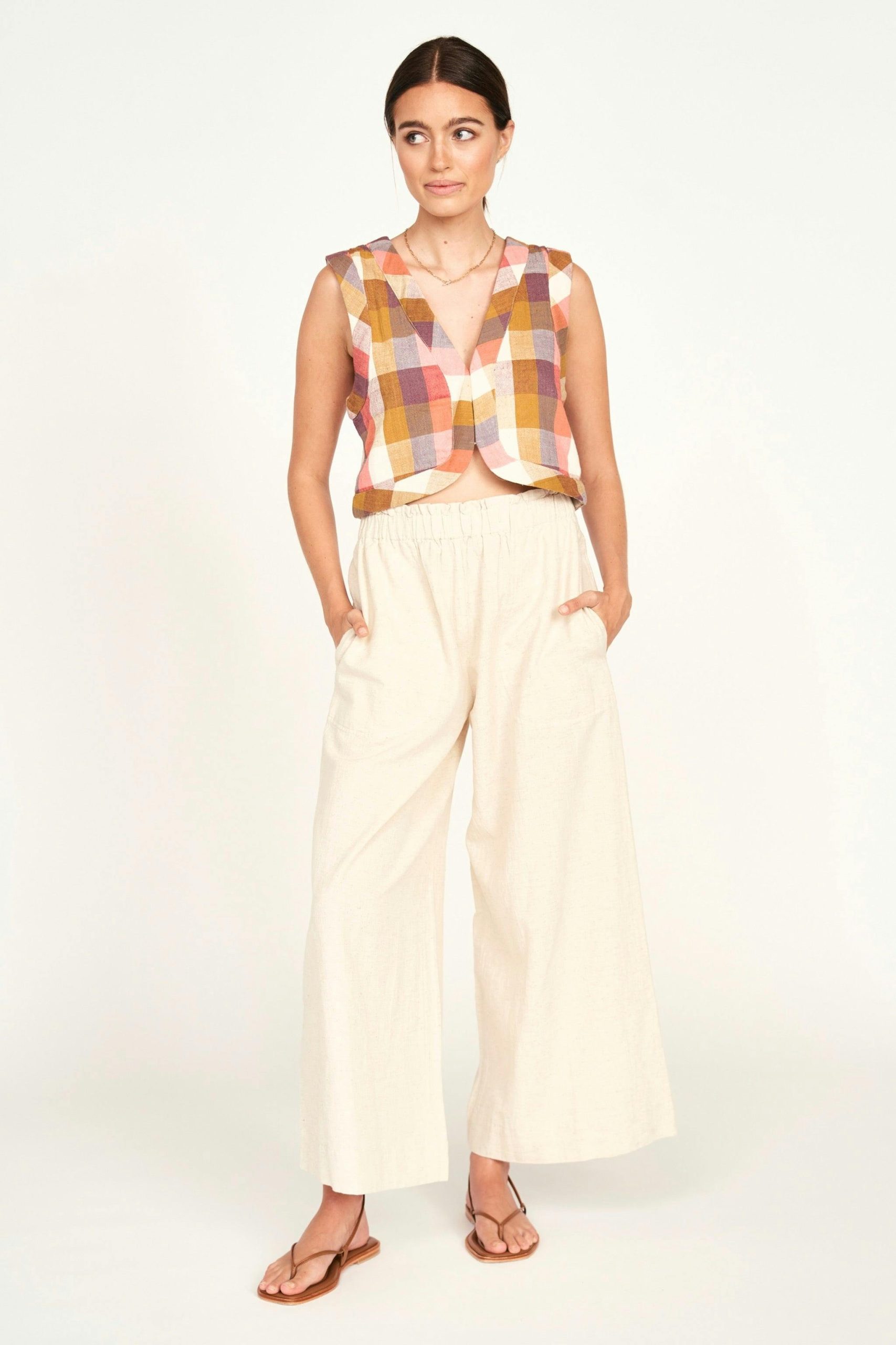Mirth Pant in Oatmeal - Image 6