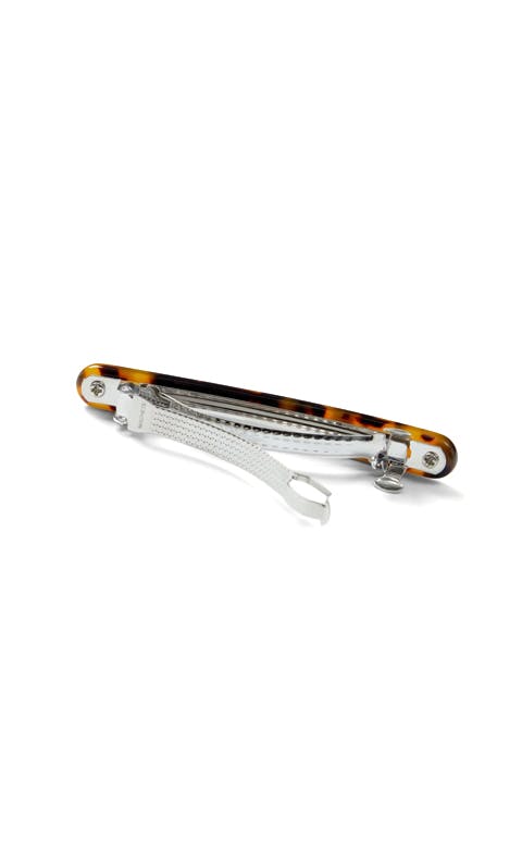Midi Paris Barrette in Classic Tortoise - Image 2