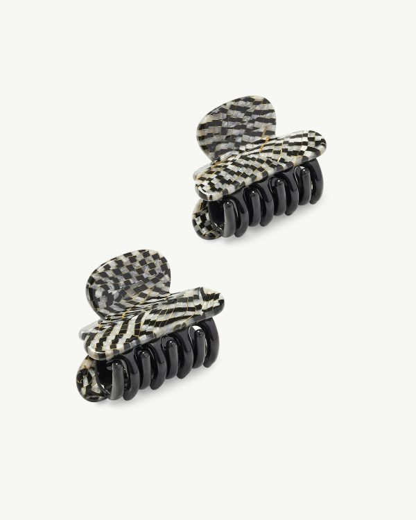Twin Heirloom Claws in Perle Noir - Image 8