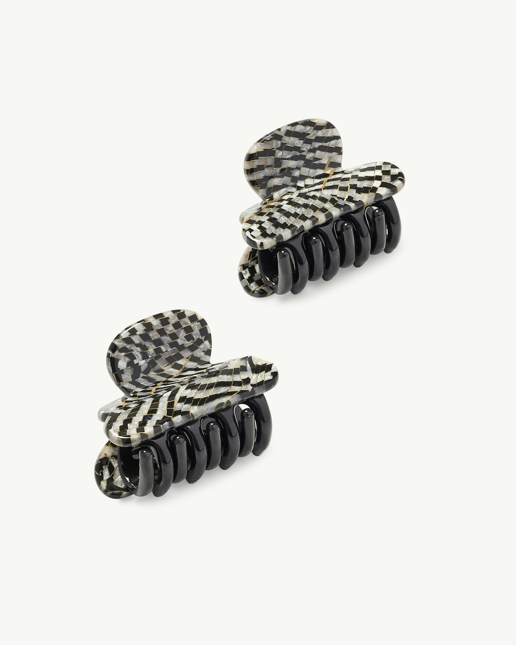 Twin Heirloom Claws in Perle Noir - Image 8