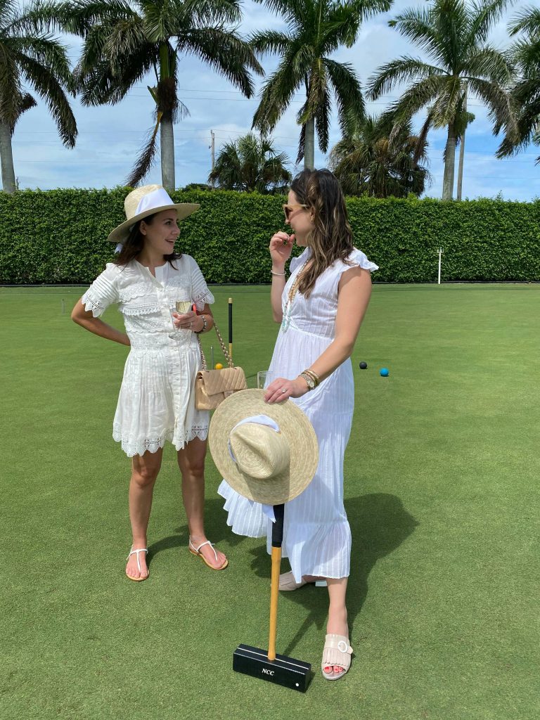 Zinnia Sun Hat - Wide & Short Lace Eyelet Ribbon