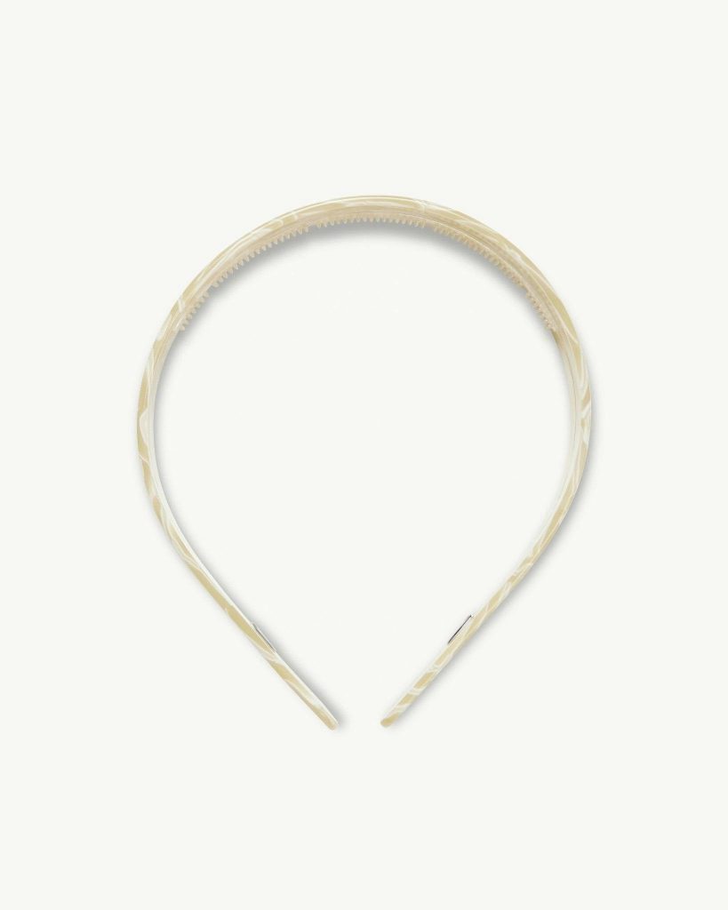 Wide Headband in Ivory