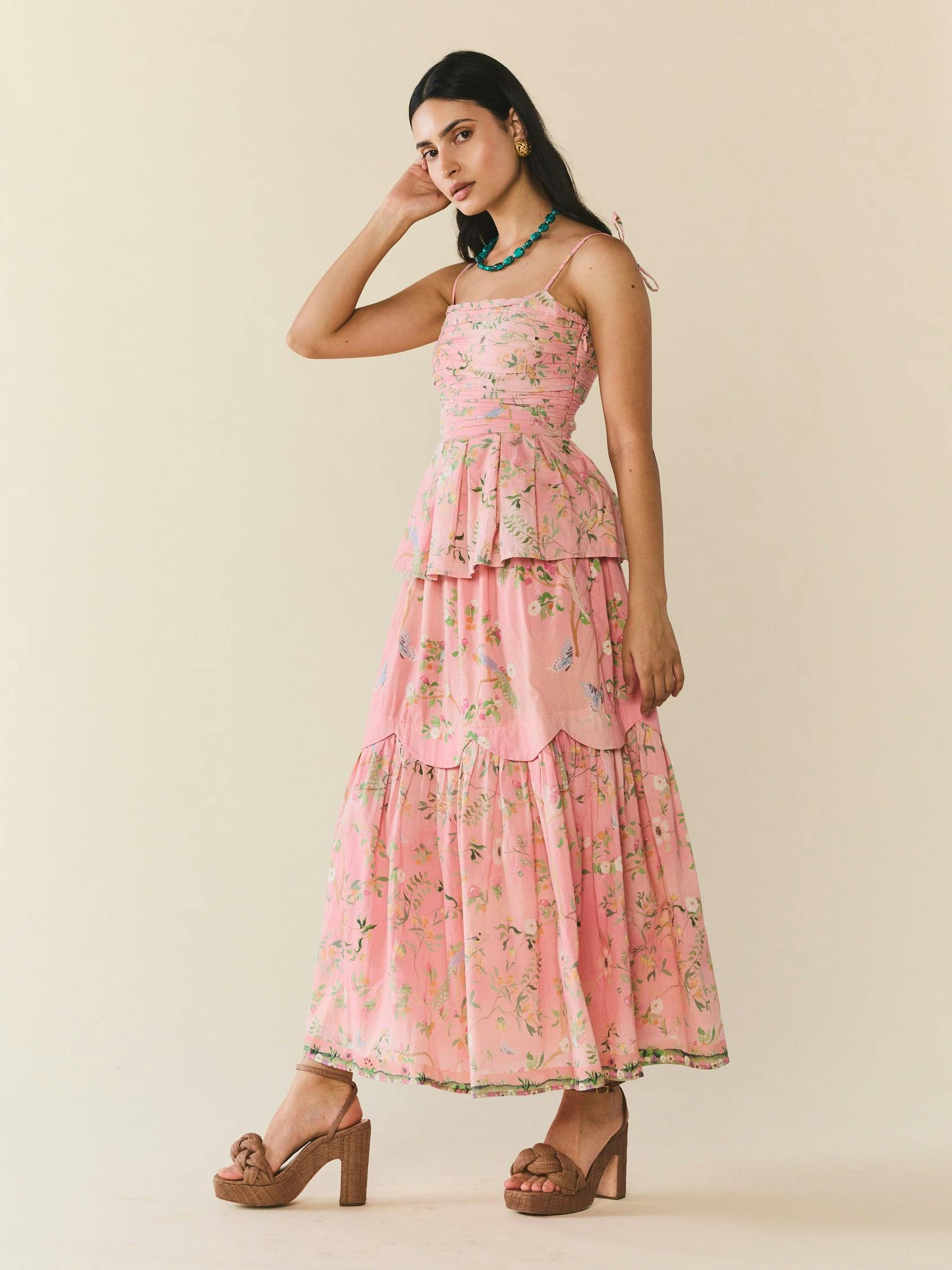 Erin Skirt, Peony Peacock x Larsen McDowell - Image 5