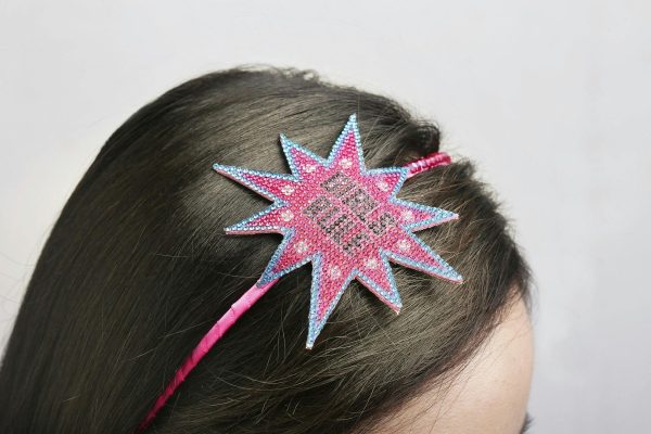 Girls Headband - "Girls Rule" - Image 2