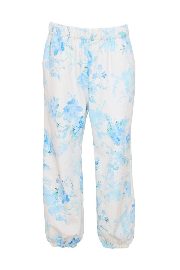 Kian Jogger Sweatpants in Blue Aquarelle Fleur - Image 19