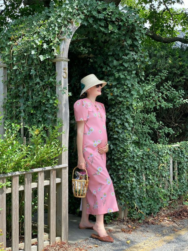 Clematis Bucket Hat - Masters Green Long Grosgrain Ribbon - Image 20