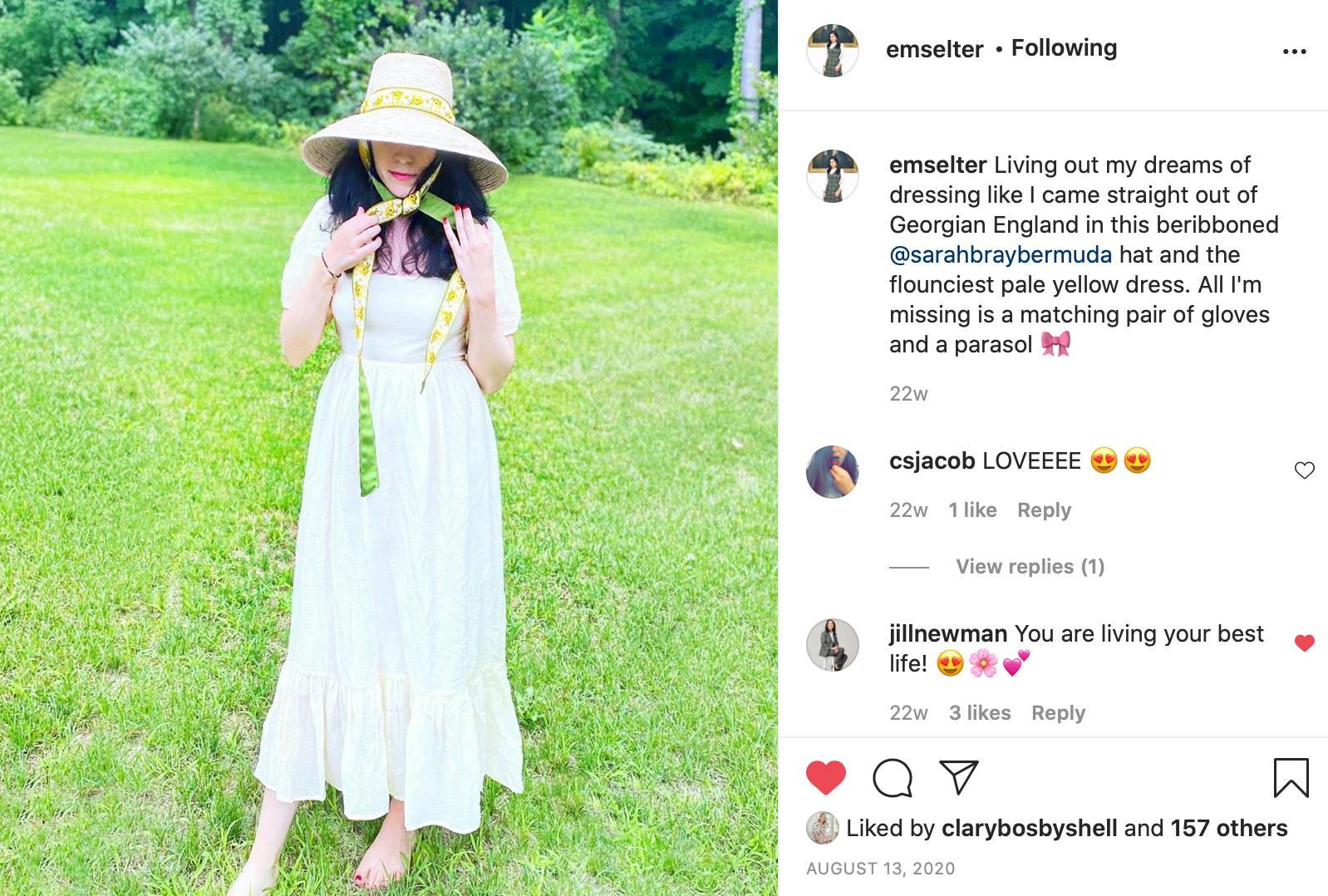 Wildflower Sun Hat - Light Pink Wide & Short Grosgrain Ribbon - Image 18