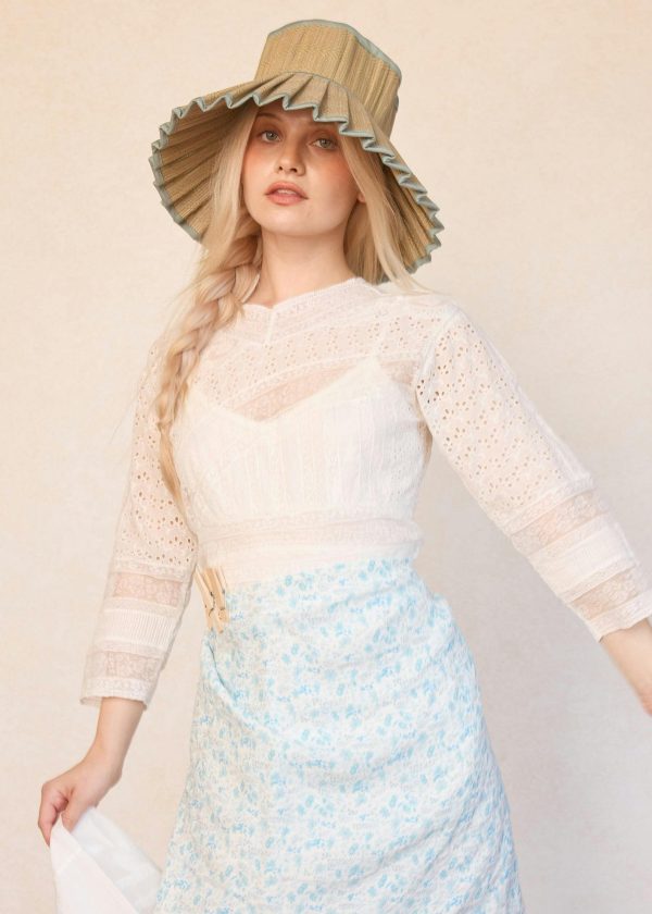 Sea Foam Capri Hat - Image 12
