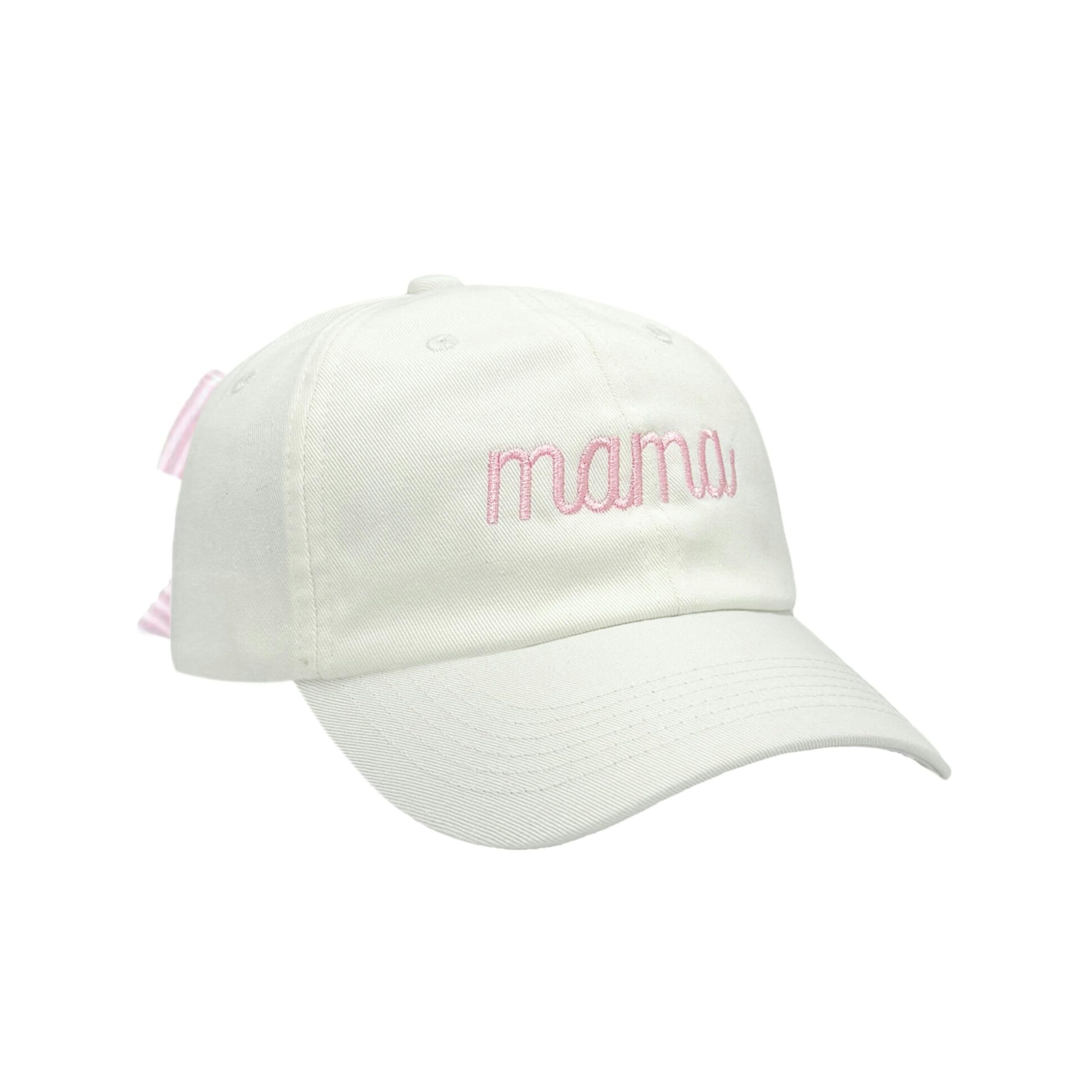 Mama & Mini Bow Baseball Hat Set (Baby & Adult, Youth & Adult) - Image 6