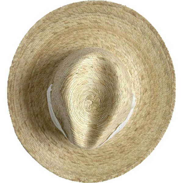 Zinnia Sun Hat - Wide & Short Lace Eyelet Ribbon - Image 4
