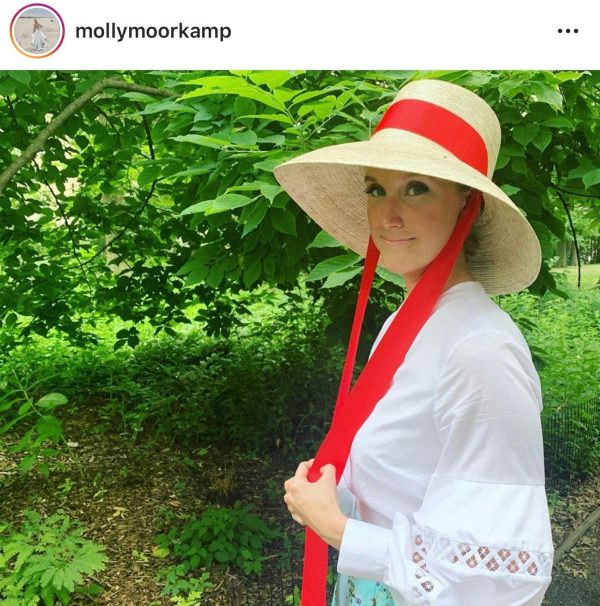 Wildflower Sun Hat (PreOrder Shipping June 15th) - Ivory Wide & Short Grosgrain Ribbon - Image 17