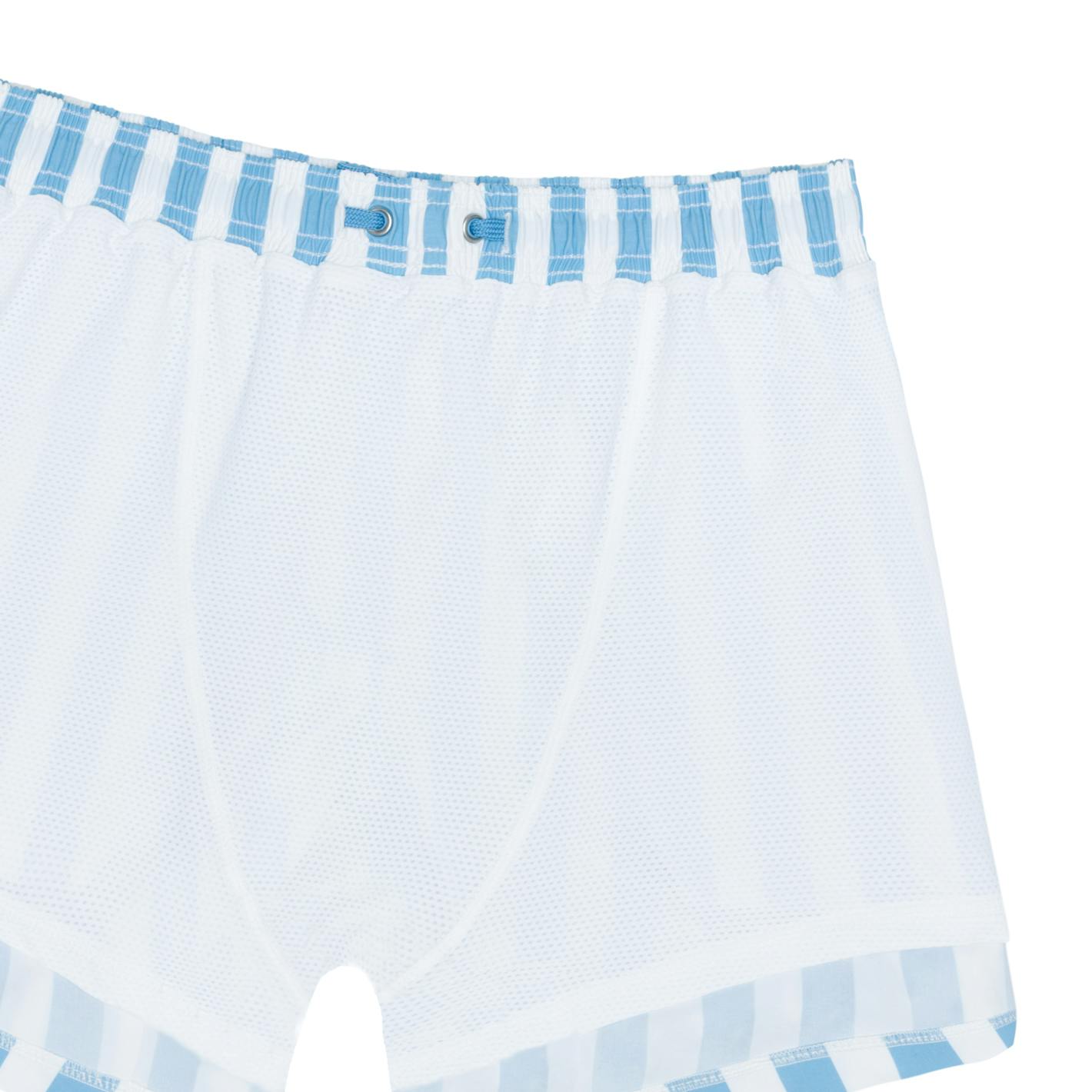 men's bay stripe boardie - Image 6