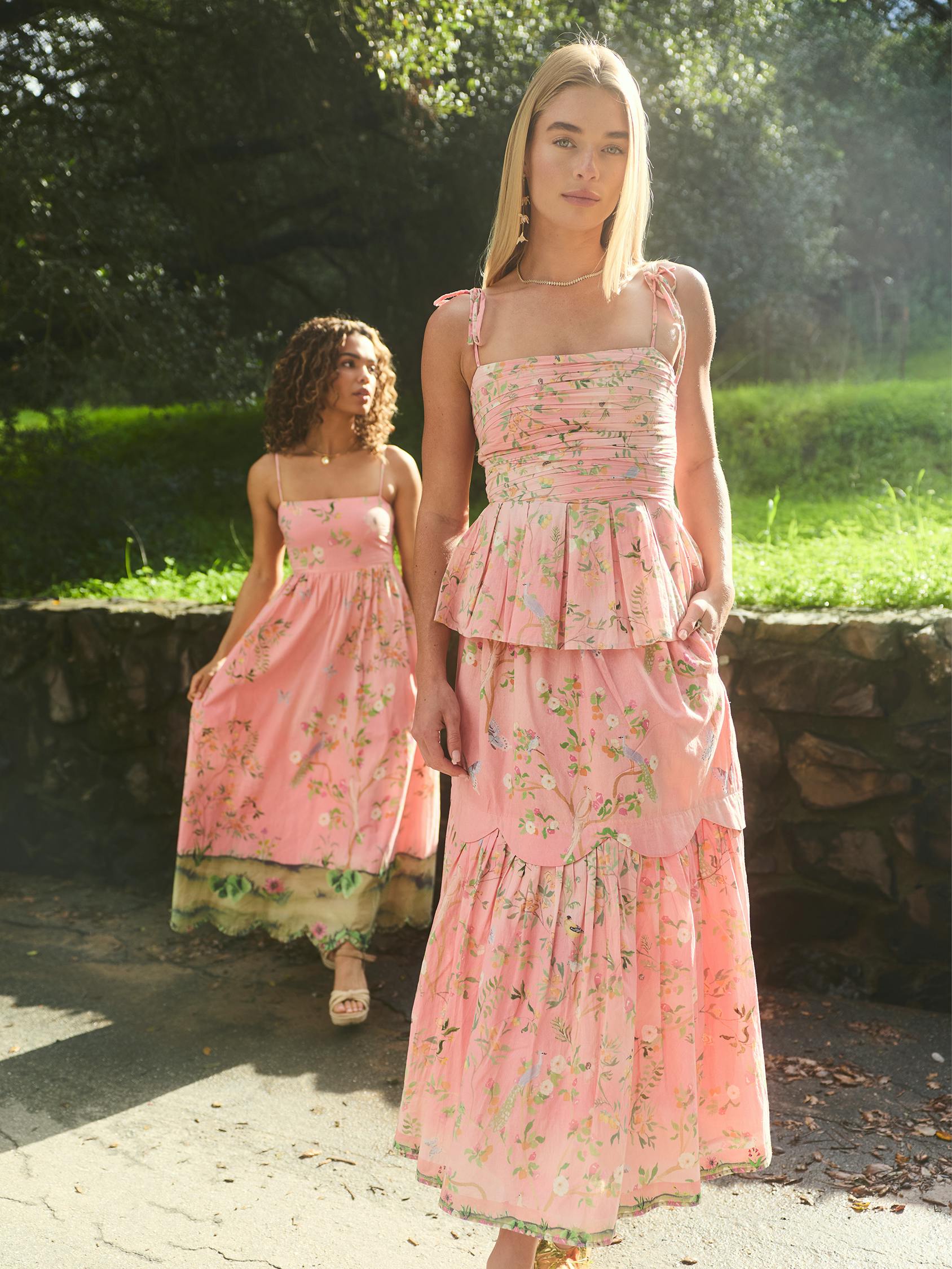 Erin Skirt, Peony Peacock x Larsen McDowell - Image 2